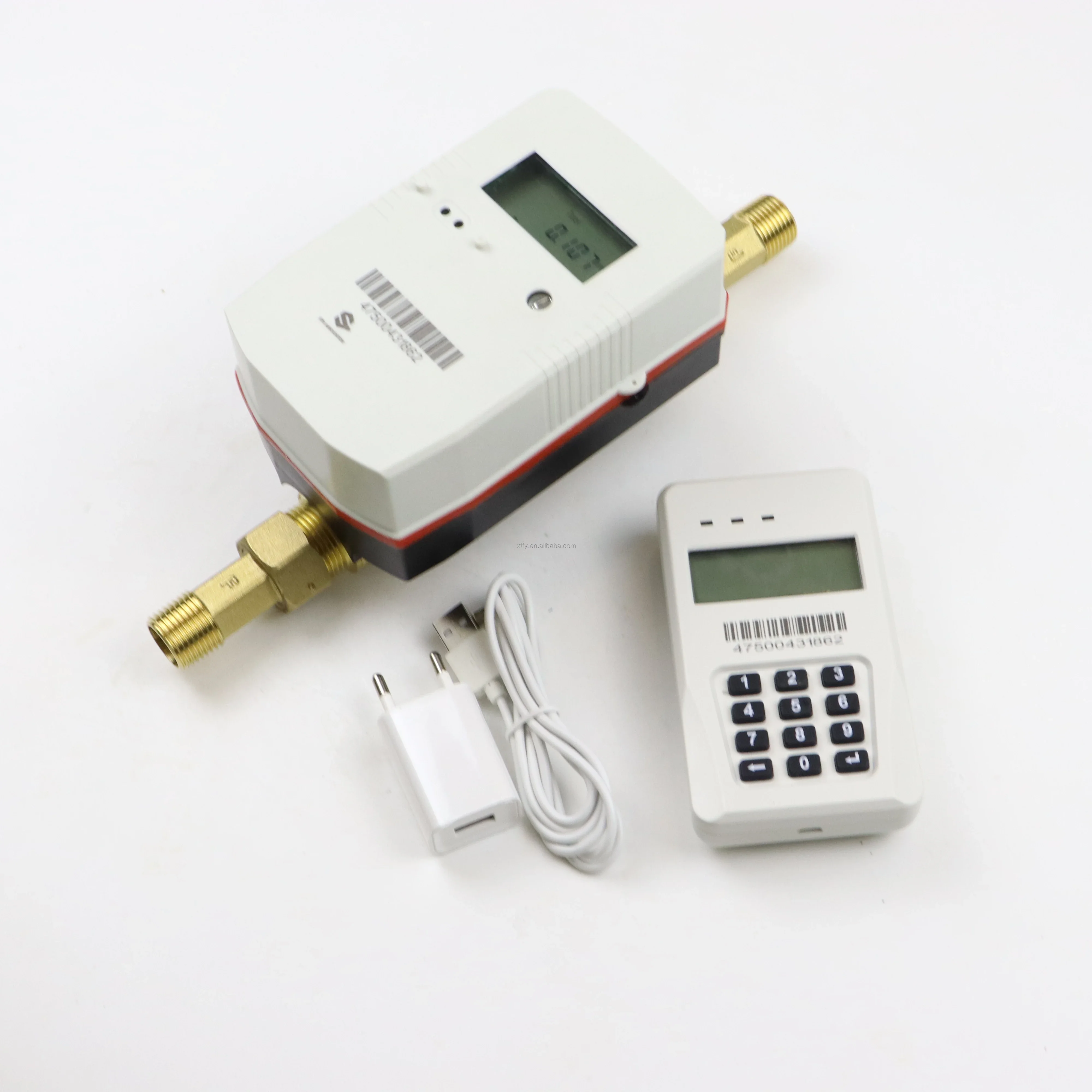 Prepayment Ultrasonic Smart Water Meter  With Ciu Keypad Token Prepay STS  Prepaid water meter manufacturer