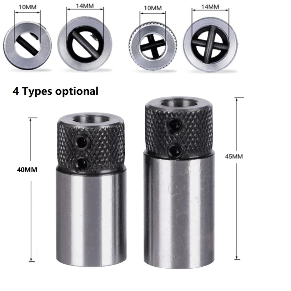 Woodworking Drill Row Cross Sleeve Clamp Drill Sleeve Base For Wood Drill Bit Drilling Rig Collet Chuck Drill Sleeve Base