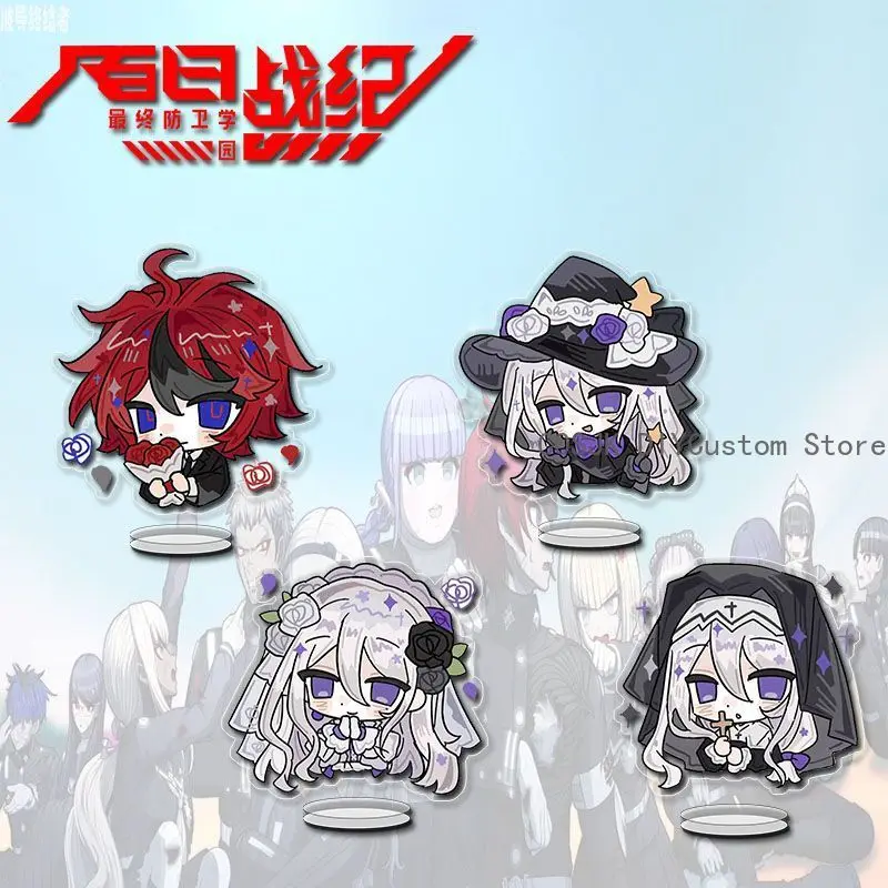 

Cute Anime Sumino Takumi Aotuki Eito Q-version Cosplay Mini Acrylic Stand Figure Model Plate Display Birthday Gift