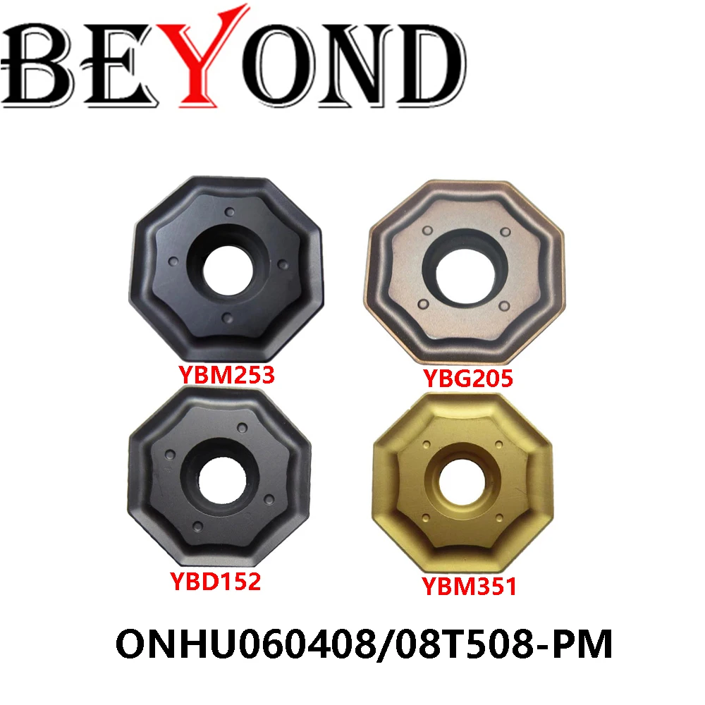 

Original ONHU060408-PM ONHU08T508-PM YBD152 YBG205 YBM253 YBM351 Turning Tools ONHU BEYOND Carbide Inserts CNC Cutter Machine