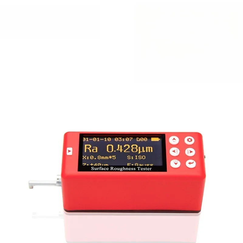 High-precision surface roughness measuring instrument, surface finish detection, portable handheld