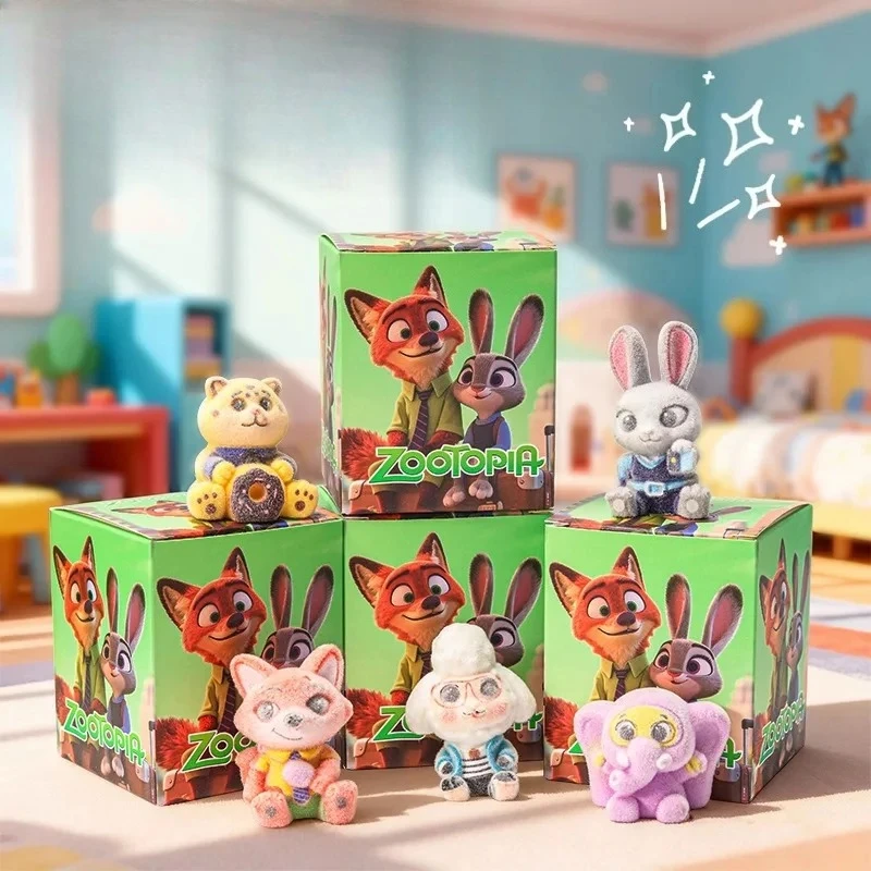 2026 キュート ズートピア ミニフィギュア モデルおもちゃ ブラインドボックス アニメフィギュア ニック ジュディ キャラクター オーナメント モデル キッズ クリスマスギフト