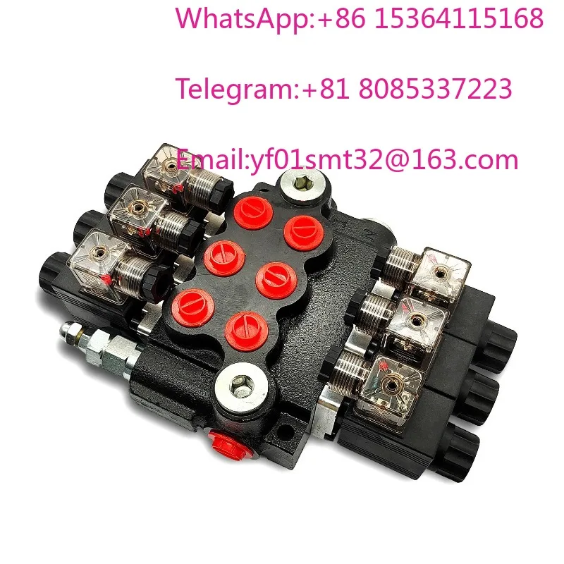 Brand New Z50-3 Electronically Controlled Multi-way Valve with AC12V & AC24V Matching Solenoid Valves