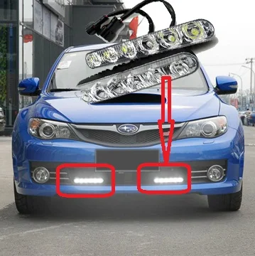 Forester,LED,outback daytime Light,Tribeca,baja,brz,impreza,justy,WRX,Loyale,xv Crosstrek headlight,legacy