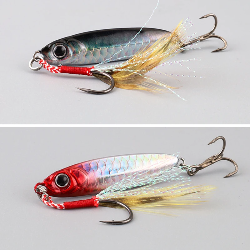 Micro Metal Jig Fishing Lure 7g 10g 15g 20g 25g 30gCasting Jigging lure Shore Casting Saltwater Fishing lure Bit Artificial Bait