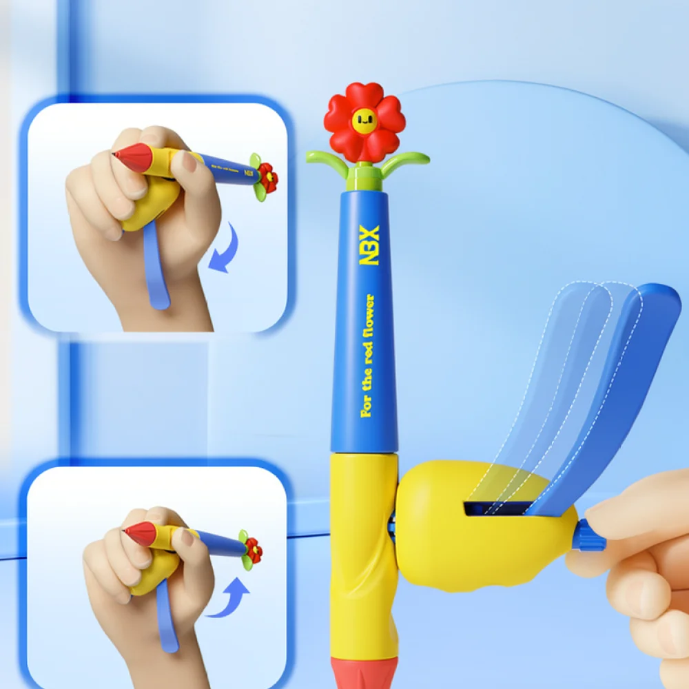 Ergonomic Mechanical Pencil For Starshine Writing Posture Corrector Anti Hook Wrist Grip Training Tool School Supplies Gift