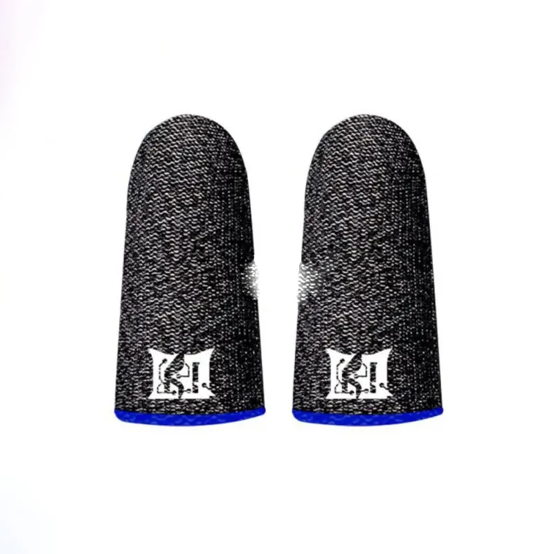 1 Pair Finger Cover For Game Sweat Proof Sensitive Fingertips Touch Screen Gamer Finger Gloves Thumb Sleeve