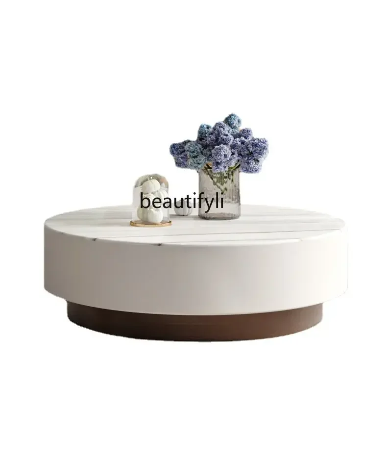 

CC1820Итальянский мягкий роскошный мраморный журнальный столик, большой и маленький квартирный тип, гостиная, скандинавский высококачественный круглый чайный столик