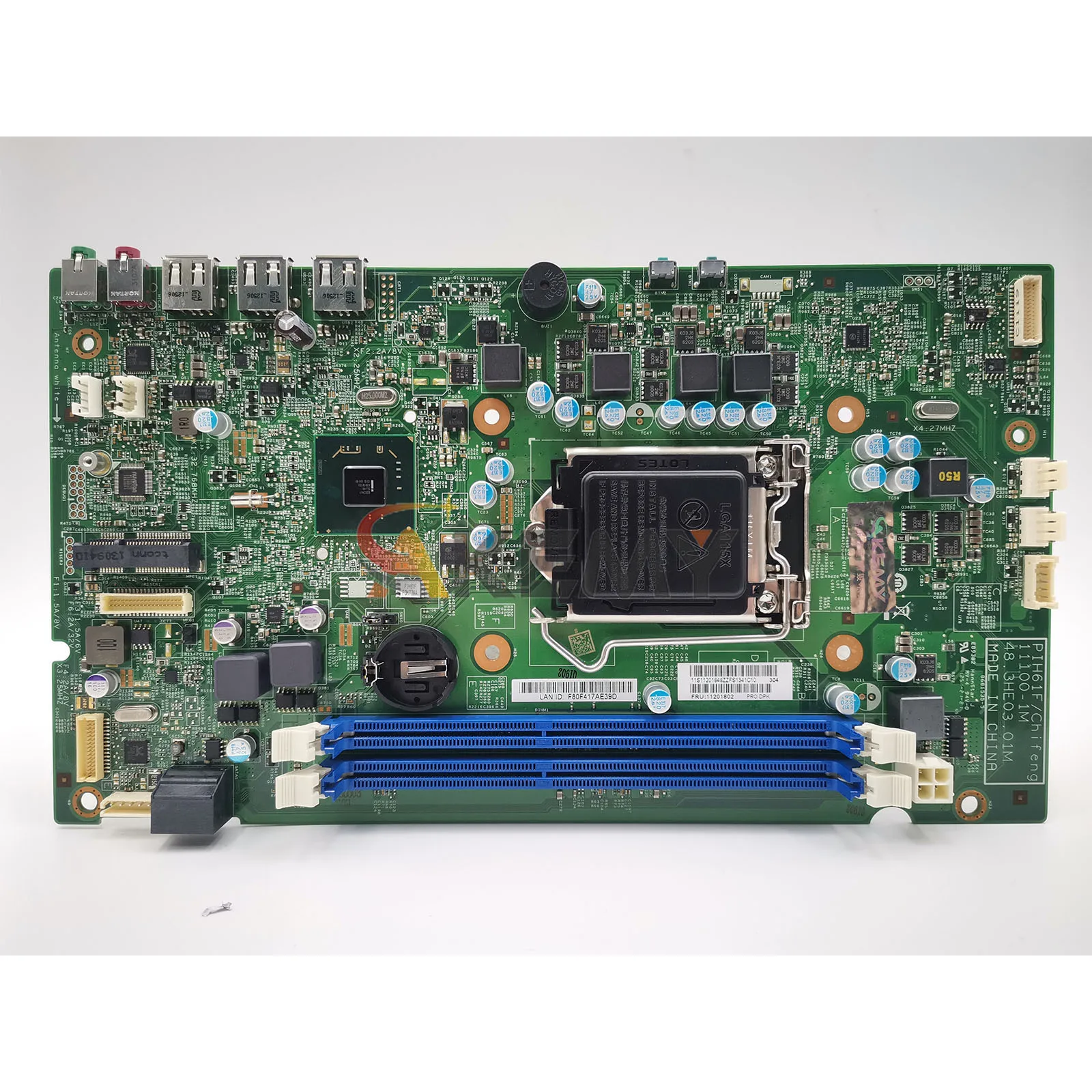 11100-1M All-in-One-Motherboard für Lenovo ThinkCentre A7180 A7100 A7130 A7190 A710E M62Z mit PIH61F, 100 % vollständig getestet