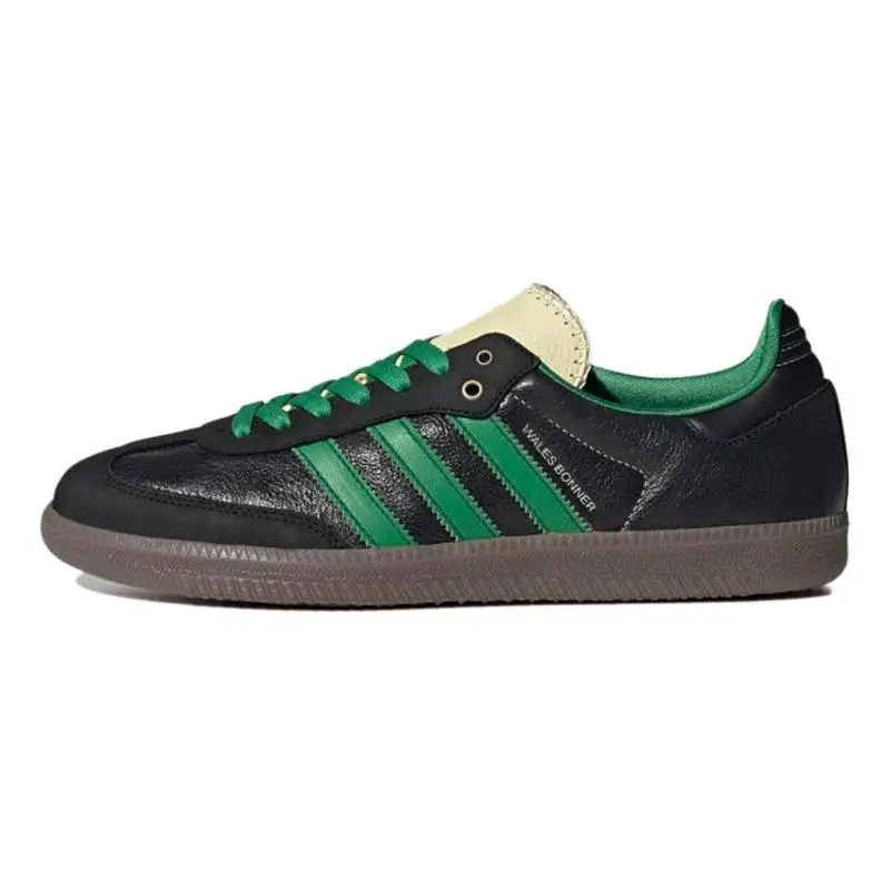 País de Gales Bonner X Adidas Samba Preto Verde Tênis S42590