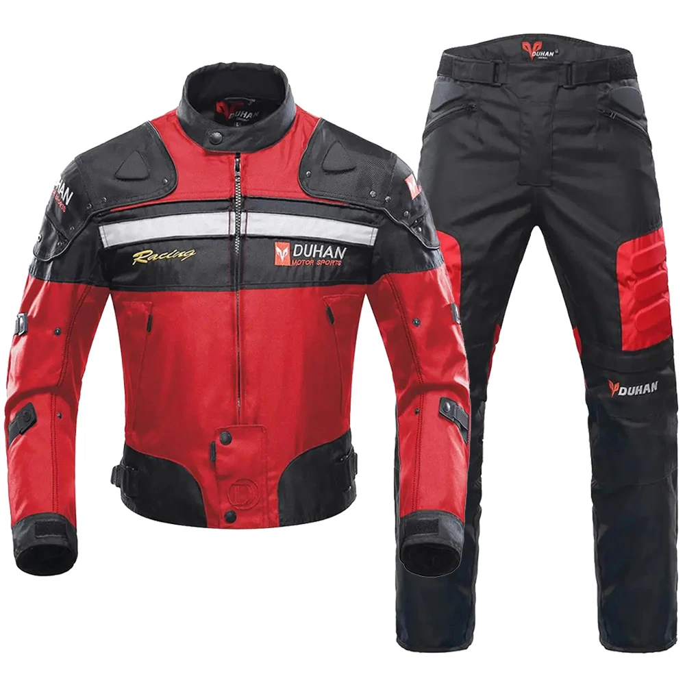 

Куртка мотоциклетная Мужская водонепроницаемая, мотоциклетные штаны, износостойкая защита для тела