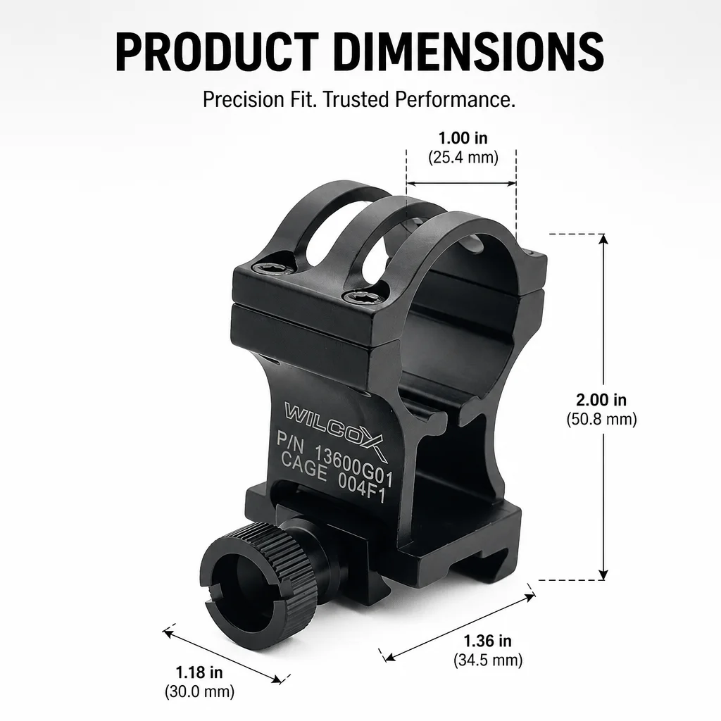 Tactical MK18 Mount 30mm Ring Scope Mount Comp M2/M3 Mounting Base Flashlight Laser Sight Adapter view 3
