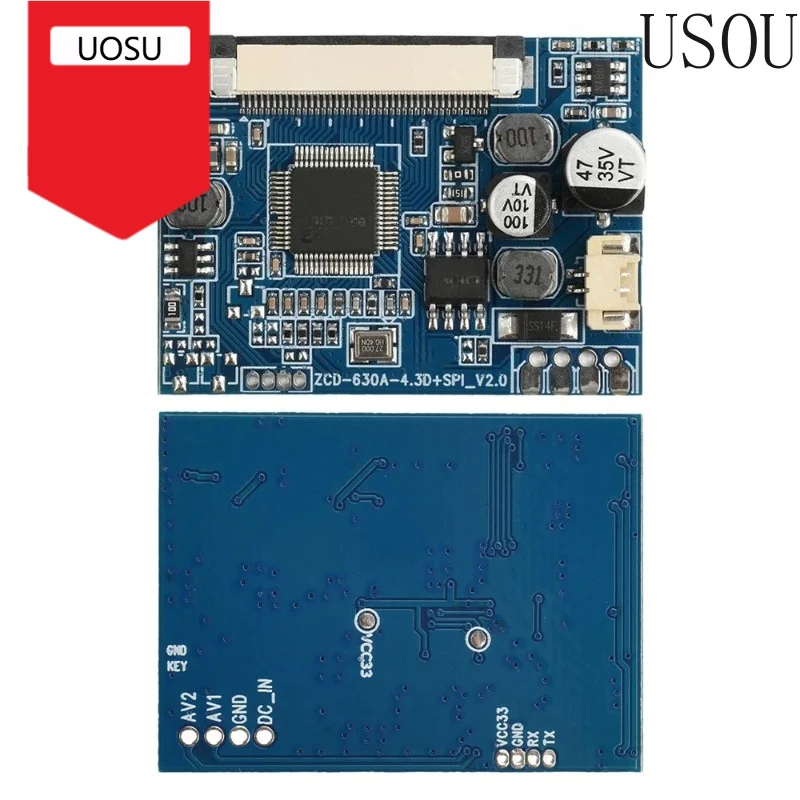 4.3/5inch LCD Display Driver Board Module Kit Monitor For Car AV Digital Photo Frame Multi-Function High Quality Car Accessories