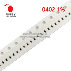 500pcs 1% 0402 resistor SMD 0R ~ 10M 1/16W 0 1 10 22 47 100 150 220 330 ohm 1K 2.2K 4.7K 10K 100K 1R 10R 100R 150R 220R 330R 1M