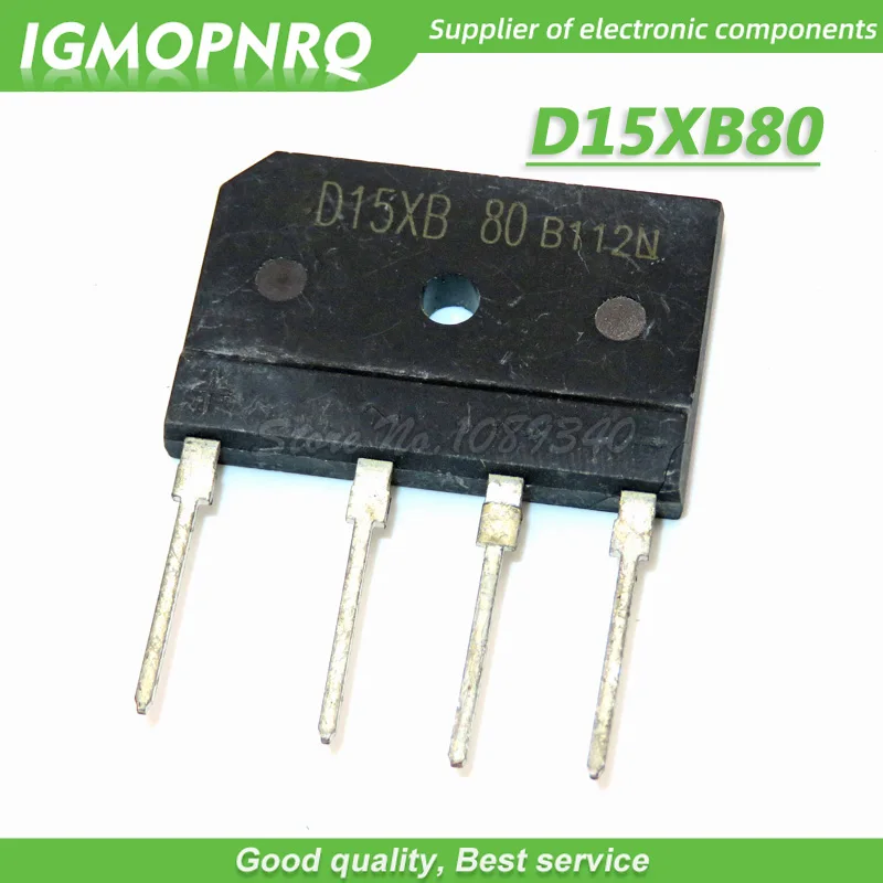 5pcs/lot D15XB80 ZIP-4 Rectifier bridge stacking bridge flat bridge induction cooker spare parts