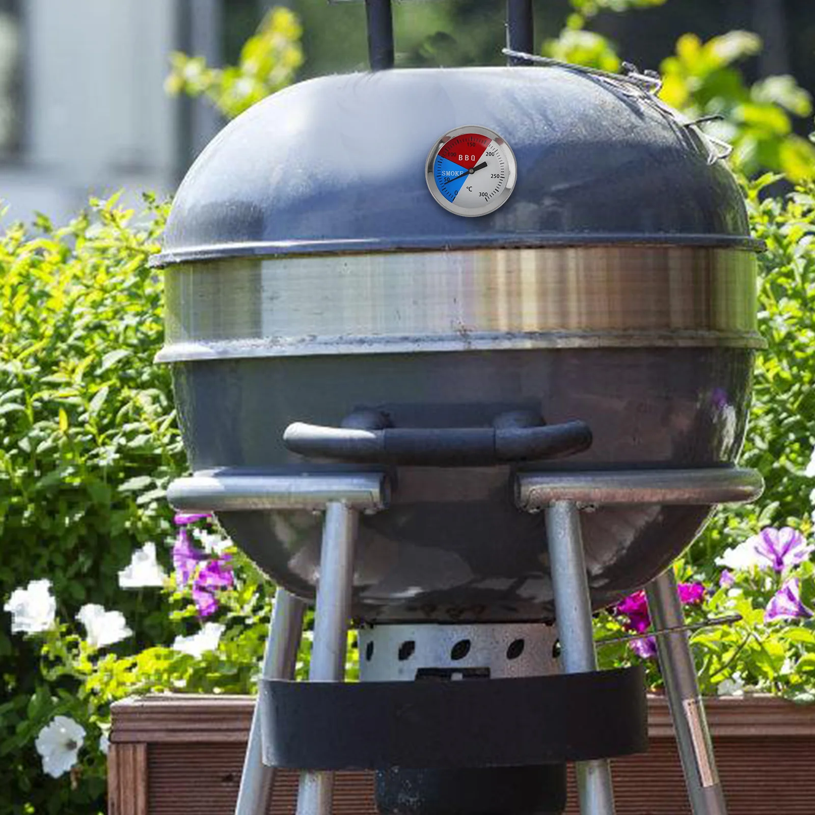

Grill Thermometer 300 Degree BBQ Meat Pizza Oven Cooking Accurate Temp Gauge For Grilling Outdoor Thermometers