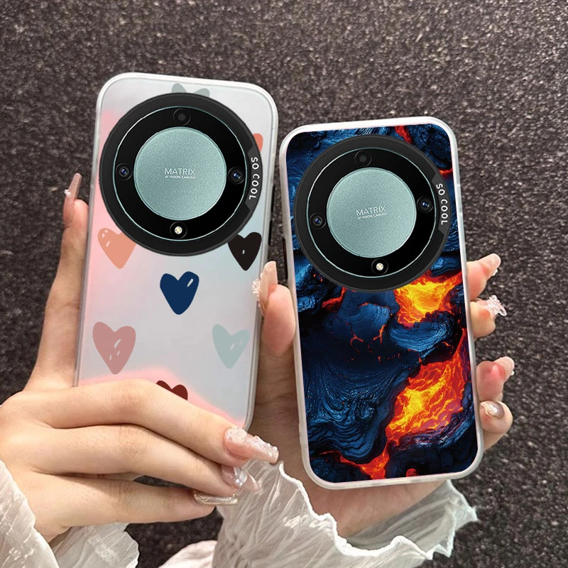 Bonito borboleta gato caso de telefone forhonor 200 pro 200 lite x9a x8a x7a 90 70 90 lite x8b 5g silicone à prova de choque popular luxo copa