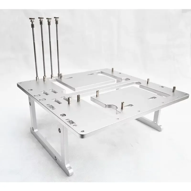 Aluminum Open Frame Test Bench Water Cooling - هيكل اختبار MATX مفتوح الإطار من