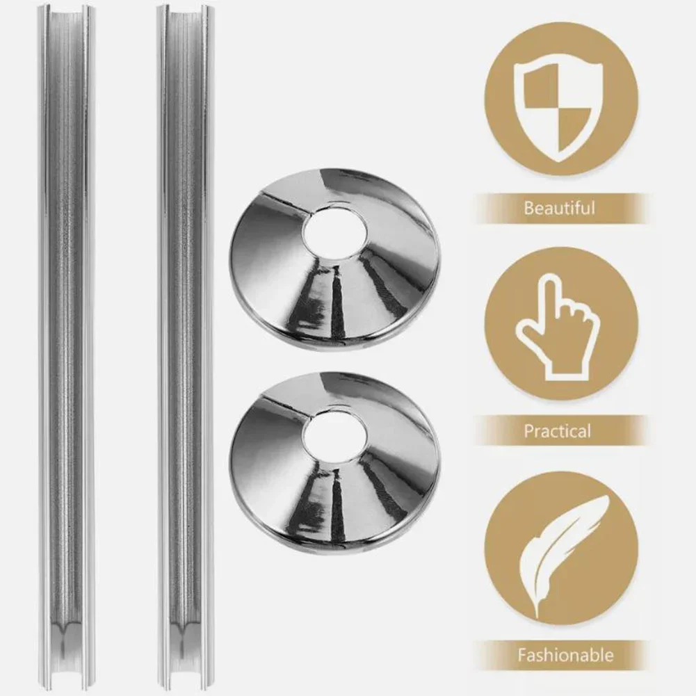 Anillo embellecedor decorativo de plástico galvanizado para el hogar, construcción duradera, diseño Simple y práctico