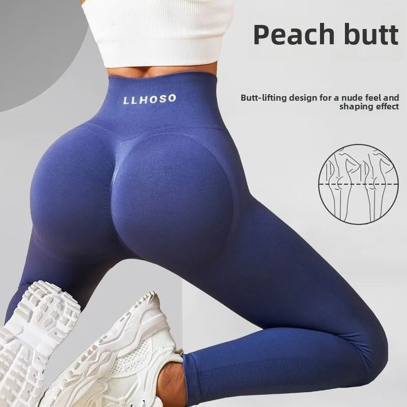 Genuine Large Size 80-100kg Internet Celebrity Yoga Pants, High Waist 3D Hip Lift Abdominal Fitness Pants