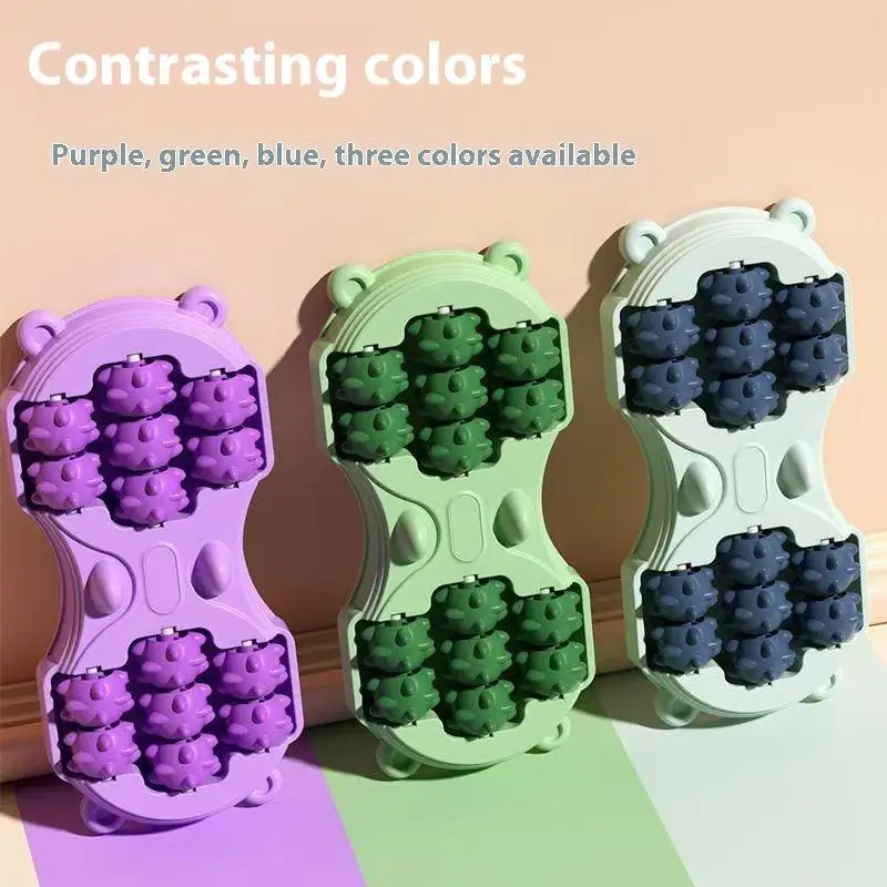 

Foot Roller Massager Foot Relaxation Massage Bead Roller Multi-Point Foot Massage Foot Therapy Rubbing Foot Massager Tri Color