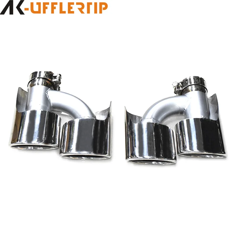 

Suitable for Mercedes-Benz W204 tail nozzle ML300C300C200 upgraded ML6363 modified tail throat four-out tail nozzle