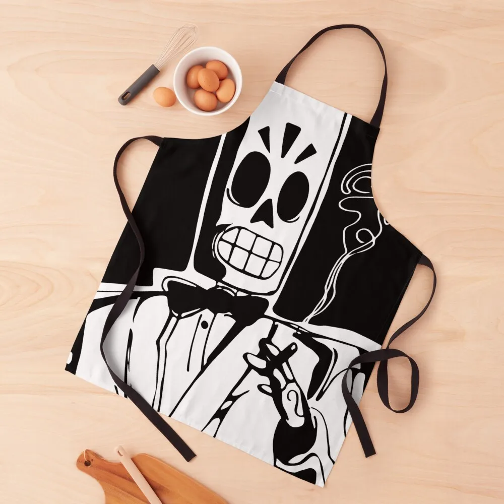 

Grim Fandango Apron men Things For Home And Kitchen Kitchens For Men Smock for hairdressing Apron