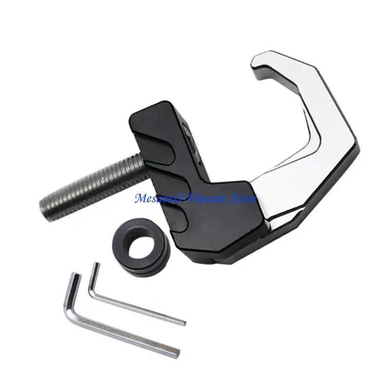 

A70F Universal Motorcycle Electric Scooter Helmet Bag Carry Hook Holder For Dirt Bike