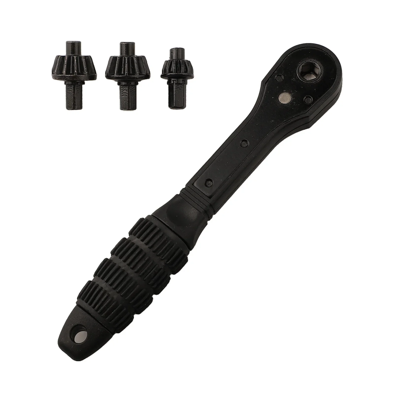 

Magnetic Handle Wrench Interchangeable Head Wrench DIY Projects 150mm Length Iron Nylon Construction For Drill Chucks