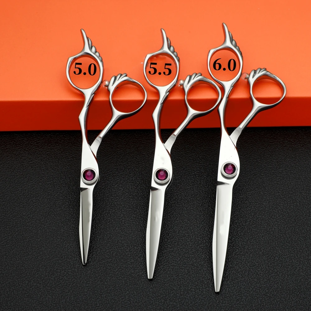 Professional Barber Scissors  4-5-5.5-6 small scissors of various sizes Multifunctional thinning scissors JP440C