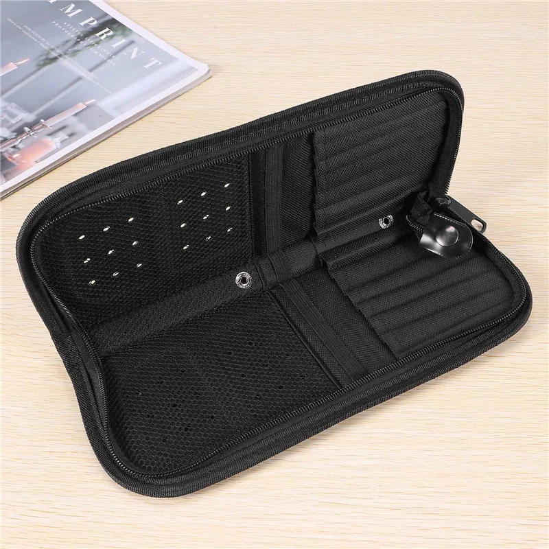 BVBV 29Cm Artist Paint Brush Holder Zippered Brush Case for Oil Acrylic Watercolor Brush Breathable Painting Kit