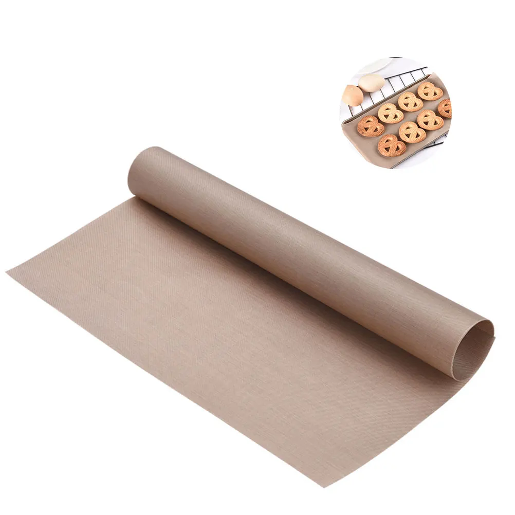 

2pcs Baking Mat Oil Cloth Reusable Oven Liner High Temp Resistant Non Stick Grease Proof for Baking BBQ Crafts Kitchen