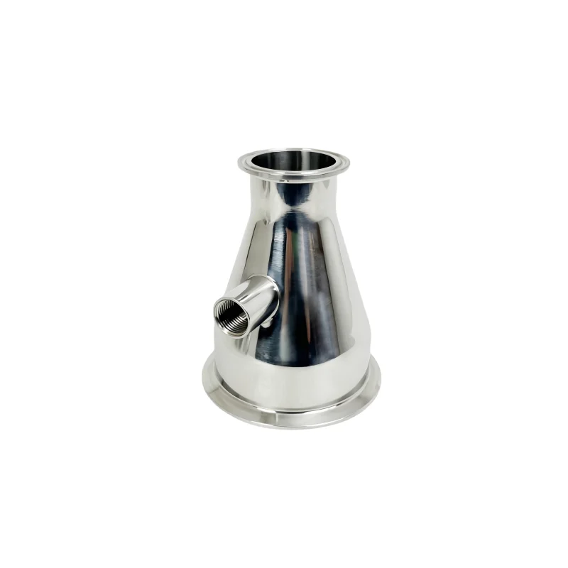 Tri Clamp Reducer 3 Inch X 2 Inch / 3 Inch X 1.5 Inch With 1/2' Female Thread Thermometer Connector for Home Brewing Distillatio