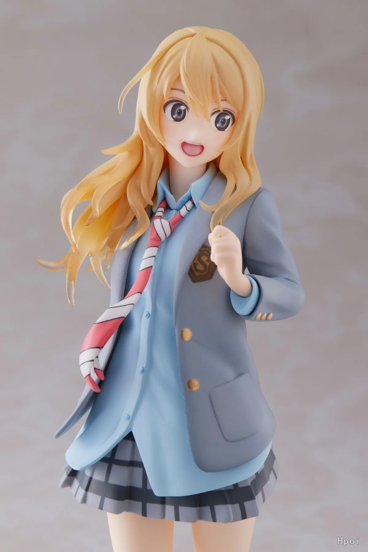 Figura de Anime Shigatsu wa Kimi no Uso Miyazono Kaori, uniforme escolar de tu mentira en abril, modelo de vestir JK, juguete para regalo, figura de acción