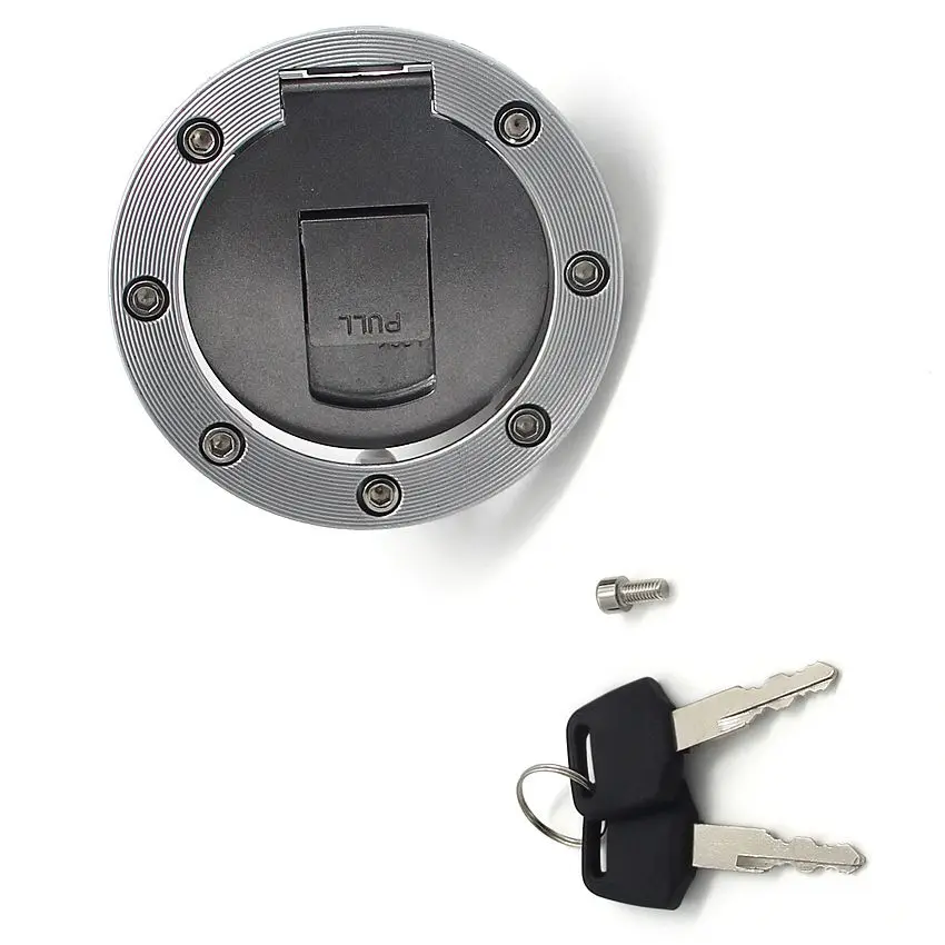 Bouchon de Carburant avec Clé de Couvercle, Précieux pour Yamaha SDR200 SRX250 XJ400L TDR125 COMPANY 350LC FZR600R COMPANY 500LC FZSfemale XJ600N XJ600S Diversion