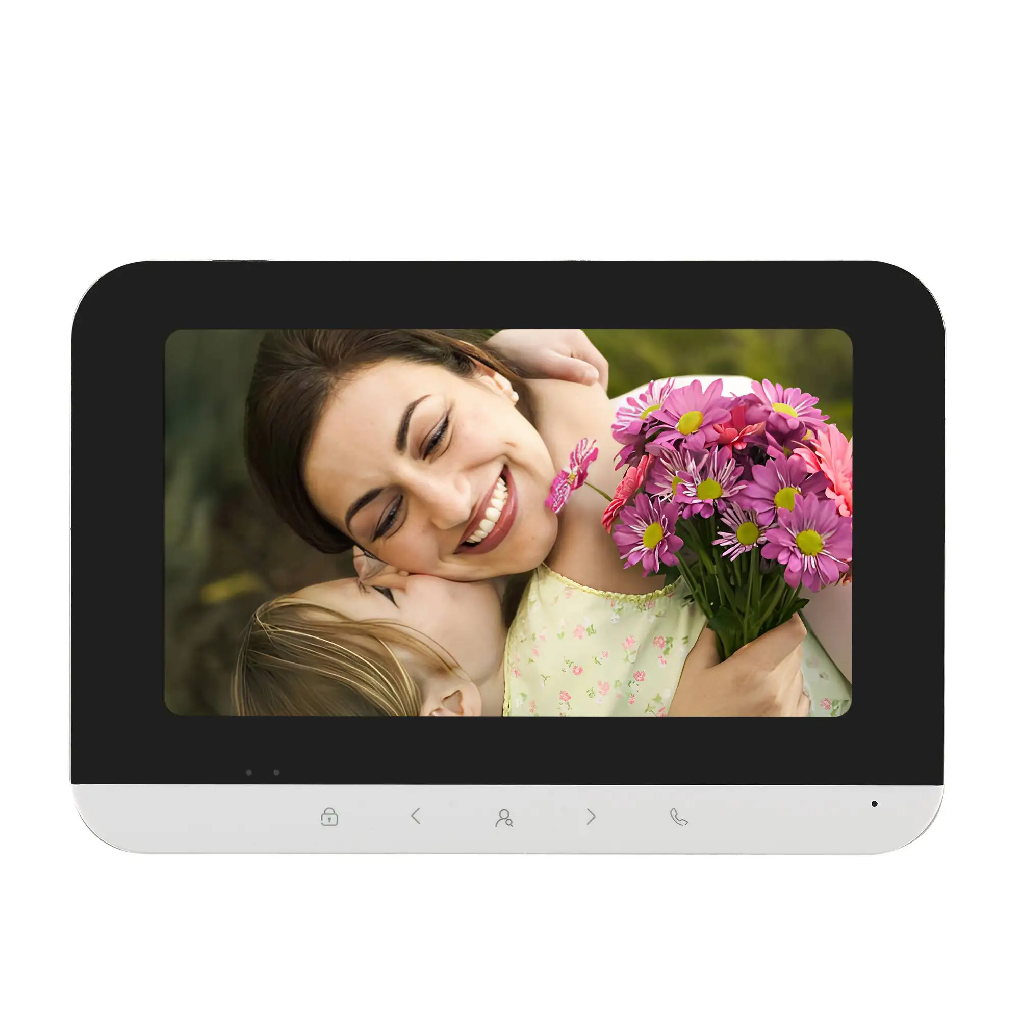 TUYA WiFi対応 ビデオドアホン インターホン ナイトビジョン 4線式ケーブルポート 2～6世帯対応 アパート用カメラドアホンキット