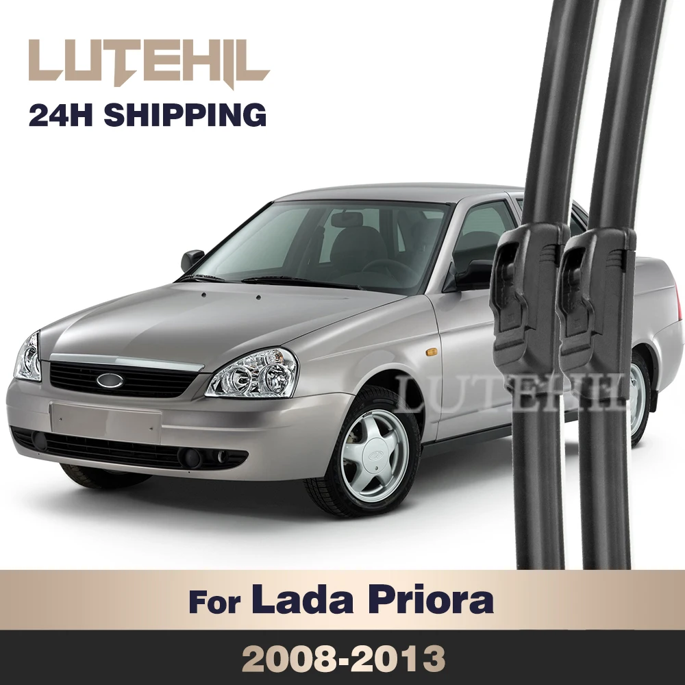 

For Lada Priora 2170 2171 2172 2008-2013 2009 2010 2011 2012 Wiper Front Wiper Blades Windshield Windscreen Window Brush 20"+20"