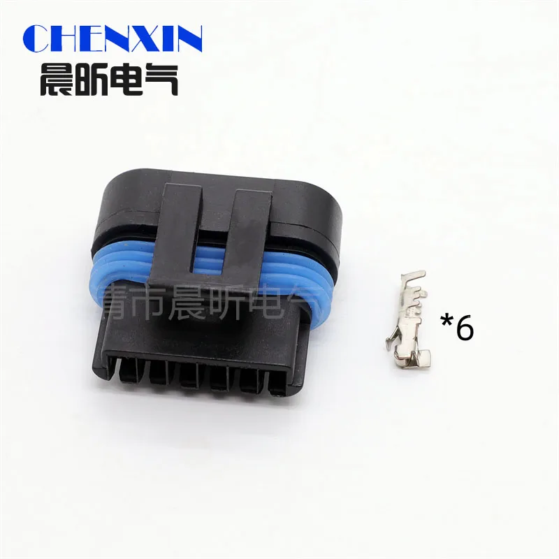 car accessory 6 Pin 12162210/12066317 12162261 Metri-Pack 150.2 Sealed TPS Flat Accelerator Pedal Plug Automotive Socket