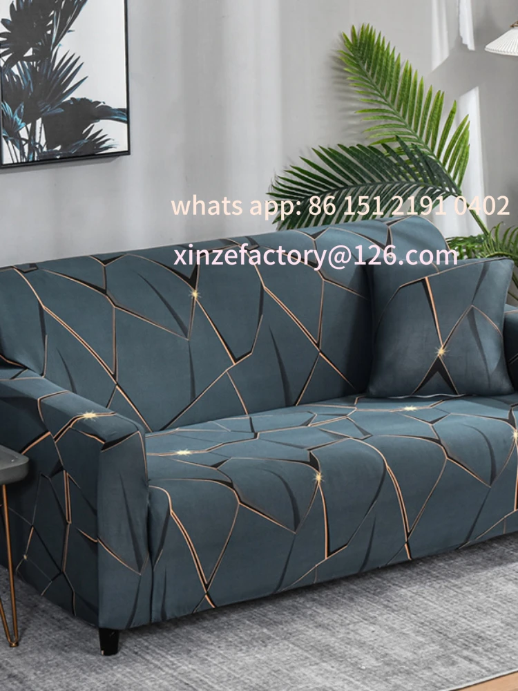 

Customizable Elastic Sofa Cover Shaped Corner Sofa Protector for Living Room Stretch for Sofa Couch