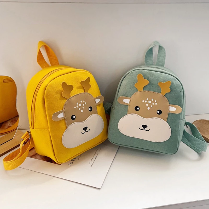 Borse da scuola per bambini carine Cartone animato 3D Animale Peluche Moda Zaino per bambini Scuola materna Ragazzi Ragazze Zaini Mini zaino piccolo