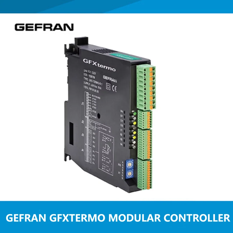 

НОВЫЙ МОДУЛЬНЫЙ КОНТРОЛЛЕР GEFRAN GFXTERM04 СЕРИИ GFXTERM04-R-1-0, 4 ЗОНЫ