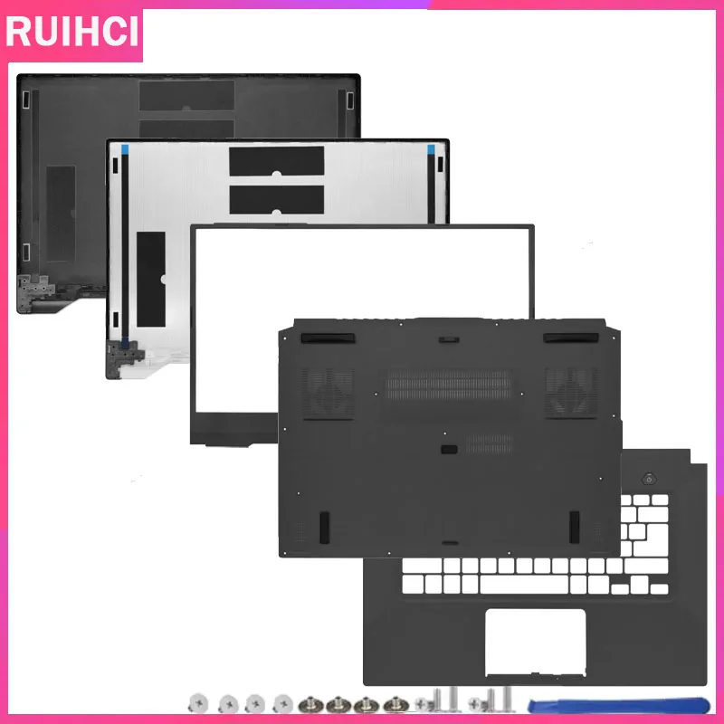 

Для TUF Air F15 FX516 FX516P FX516PR FA516 Запасная крышка ЖК-дисплея Задняя крышка Передняя панель Подставка для подставки Верхняя часть корпуса Нижняя нижняя крышка