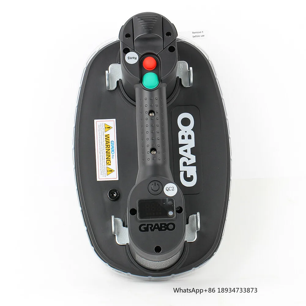 Raizi Grabo Pro Vacuum Suction Lifter Tool for Dry Wood Tile Glass Stone Marble Granite (only for US Market))