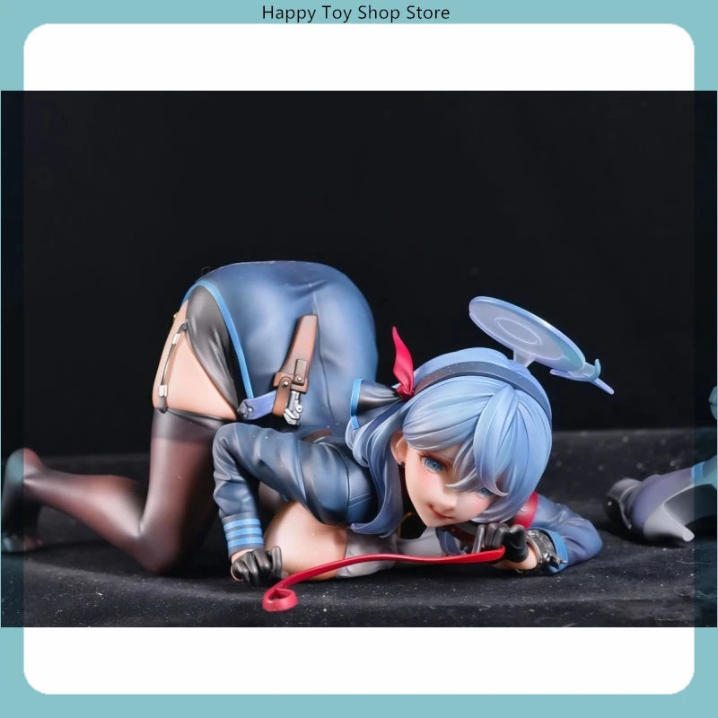 2 Styles Blue Archive Amau Ako Kneeling & Standing Pose Anime Figure Set Collectible Statue Desktop Decoration Gift
