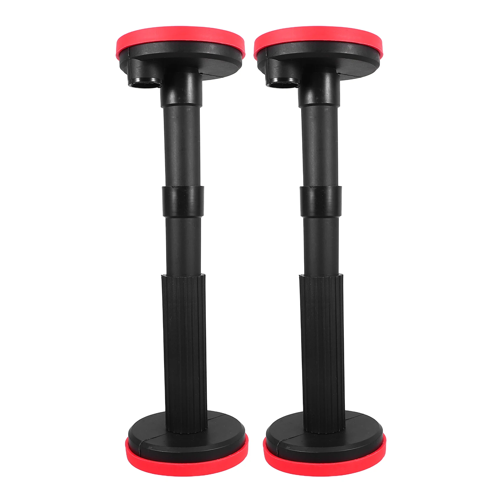 

2Pcs Adjustable Support Rods Matte Black 18-44Cm Height Bathroom Cabinet Installation Support Telescopic Sink Mounting Poles