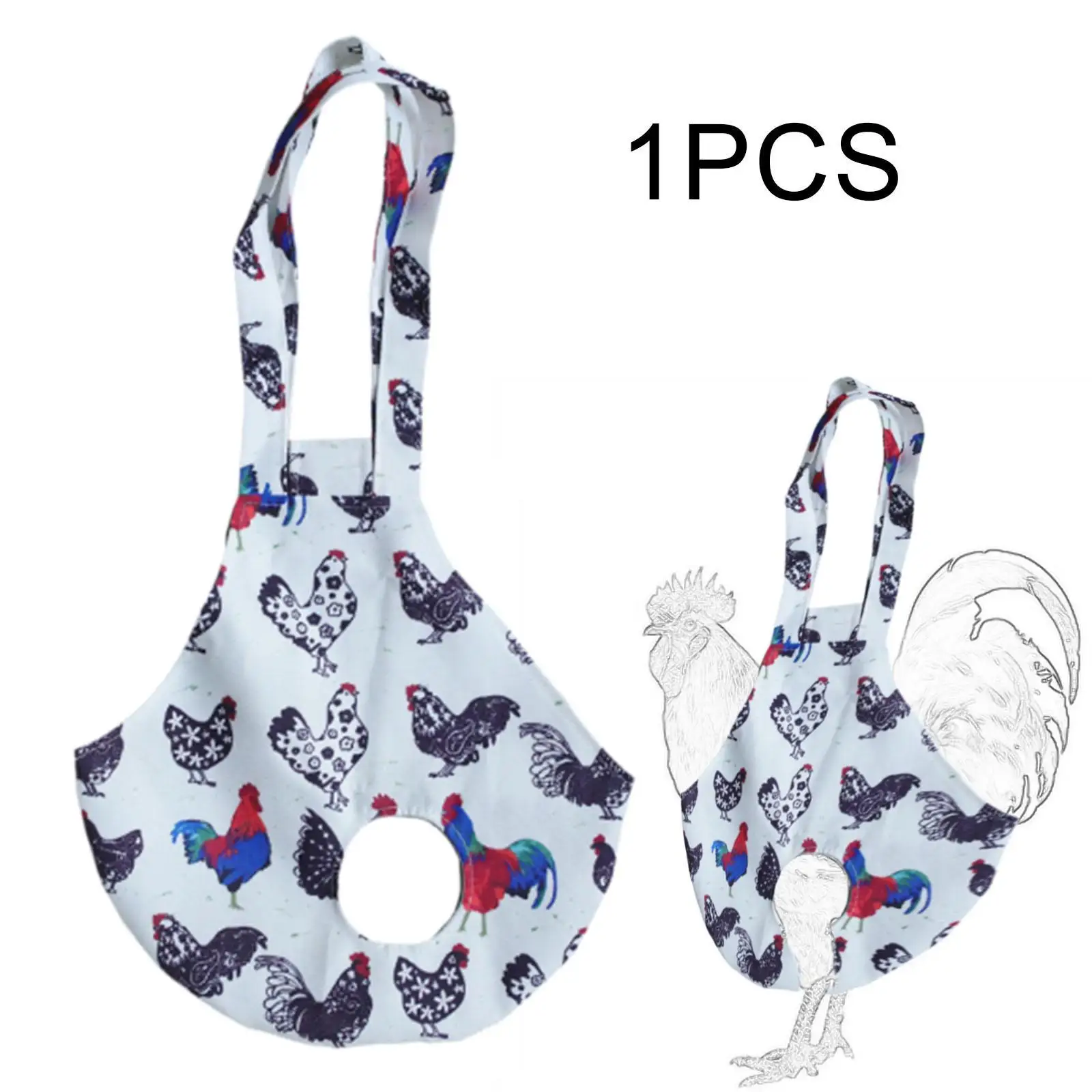 Chicken Holder Bag Carry Bag Tote with Handle Catching Hand Bag Lightweight Carrier for Chicken Hen Rooster Poultry Driving view 4