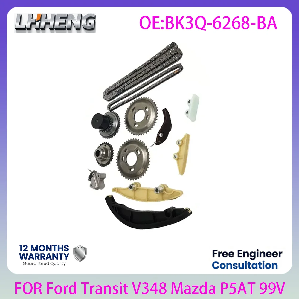 Kit de Cadena de Distribución para Motor Ford Ranger P5AT SAFA 99V 3.2L 3.2 L T L5 Diésel Duratorq BK3Q-6268-BA BK2Q-6K261AA 2011-2022