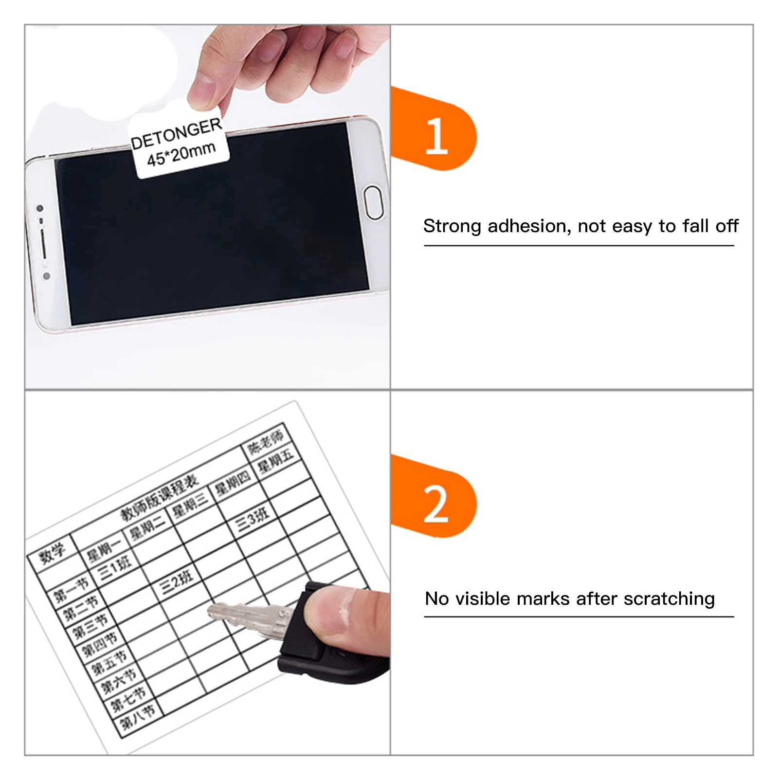 Label Printer Sticker Thermal Label Paper Self-Adhesive Printable Paper Roll Waterproof Oil-Proof Tear Resistant for Price Name