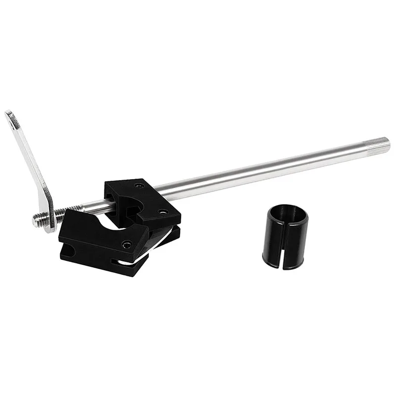 

A10-080 Round Rail Grill Mount Quick-Disconnect Mounting Hardware All Angle Mounting Bracket 7/8"-1" for Marine Kettle BBQ Grill