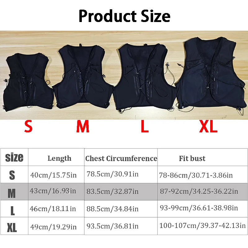 Low MOQ Factory Men's and Women's Outdoor Sports Hiking Biking Marathon Lightweight Reflective Hydration